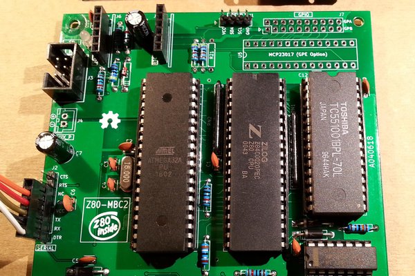 Z80-MBC2: a 4 ICs homebrew Z80 computer