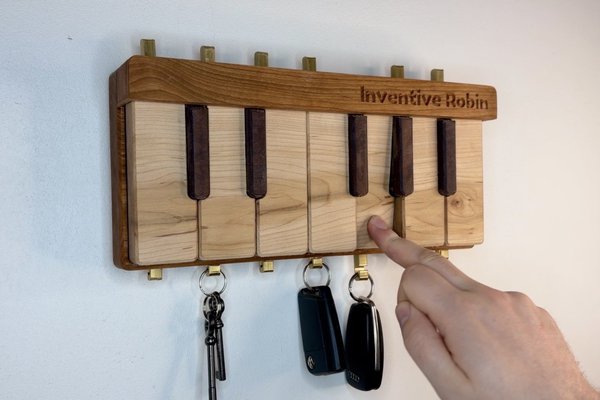 A Wooden Piano That Holds My Keys