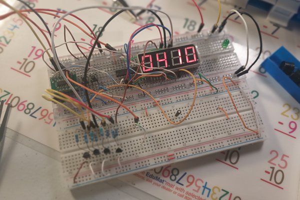 DIY Seven Segment Clock