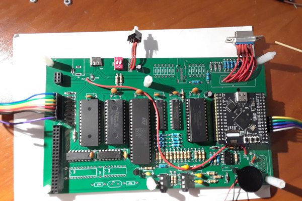 Z80 + RP2350B ZX-compatible homebrew retrocomputer