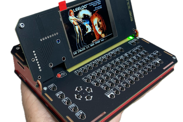 Zepir Flip – Pocket Linux Cyberdeck / Micro Laptop