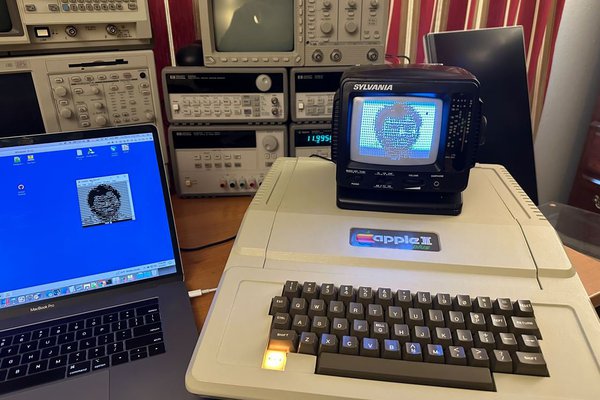 Convert an Apple II into an Apple 1 using MCL65+