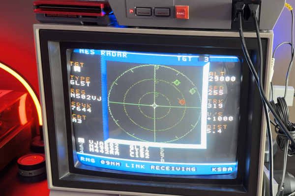 NES Radar | 8-Bit Flight Tracking