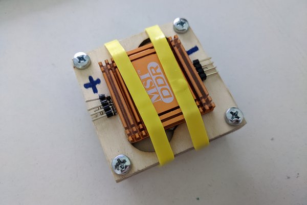 Laser Cut Test Jig