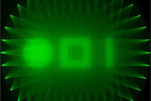 Mid-air Laser Image Display