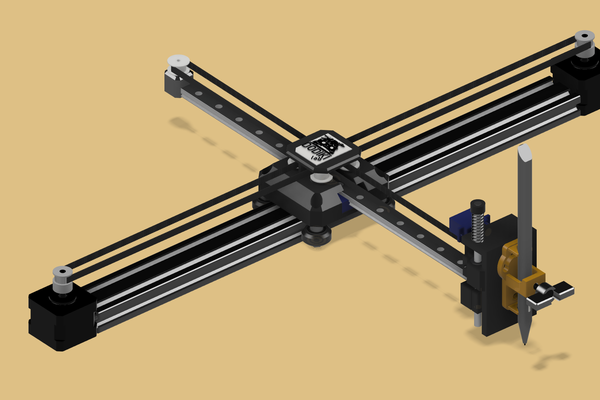 DIY pen plotter ESP32