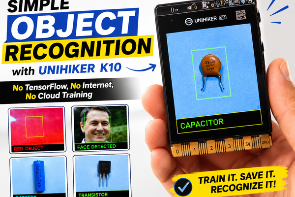 Simple Object Recognition with the UNIHIKER K10