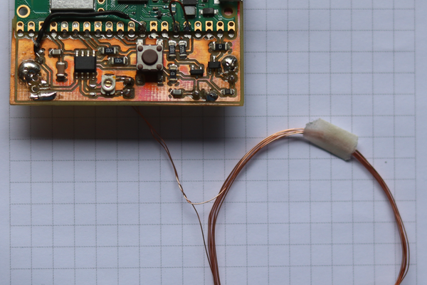 Harvesting NFC Energy to Transmit Commands