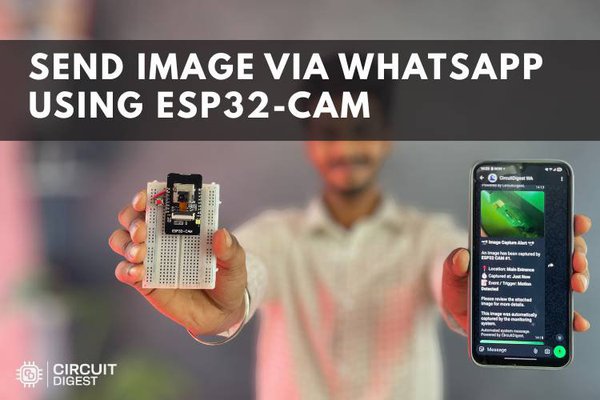 ESP32-CAM WhatsApp Alerts with Photo Snapshots