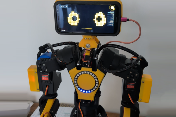 Almost humanoid robot