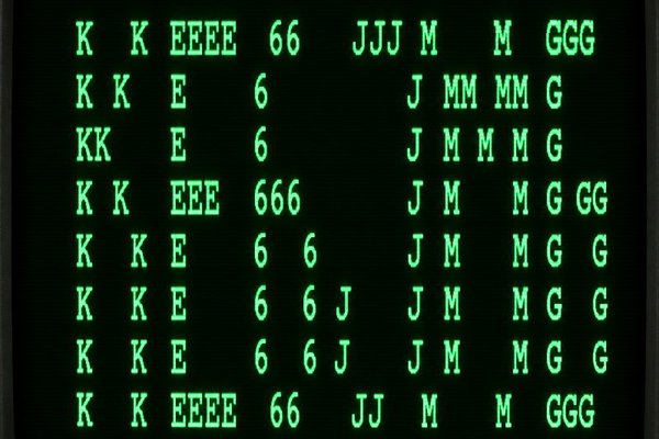 Intel 8085 – KE6JMG ASCII Banner Display