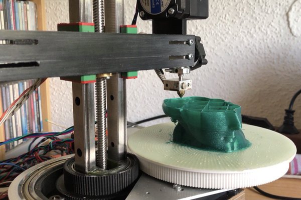 Dual-Disc Polar Printer