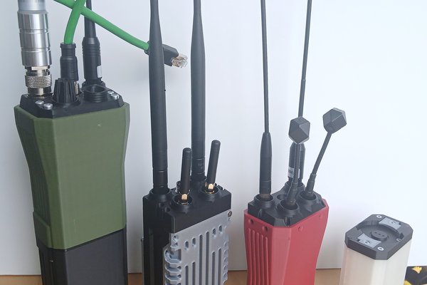 Modular HaLow + LoRa Mesh Radio