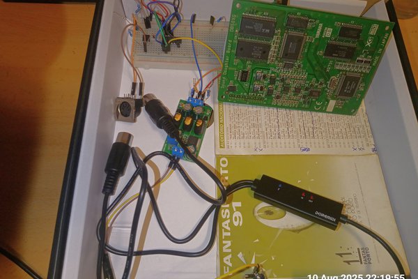 Another revived Yamaha DB50XG daughter board.