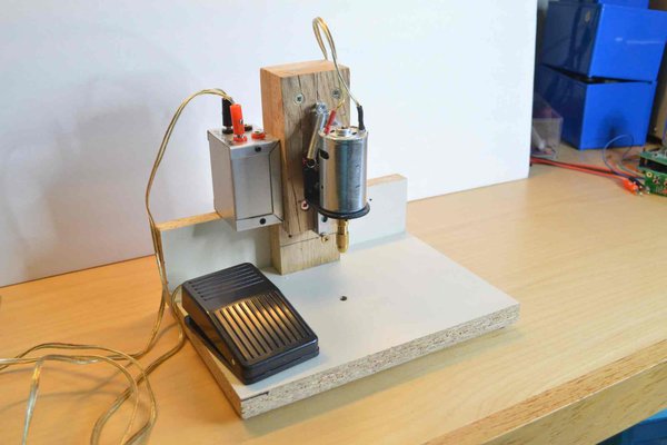 Highly Accurate Really Cheap PCB Drill Press