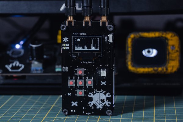 nRFBox: ESP32-Powered Tool to Scan, Jam, Spoof