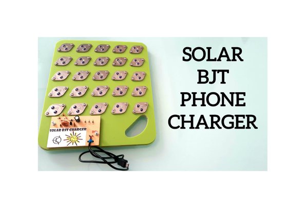 SOLAR BJT charger SEE THE VIDEO