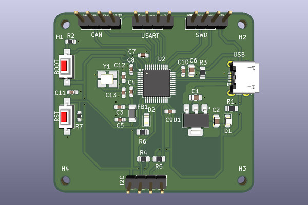 STM32 Custom Breakout & Development Board