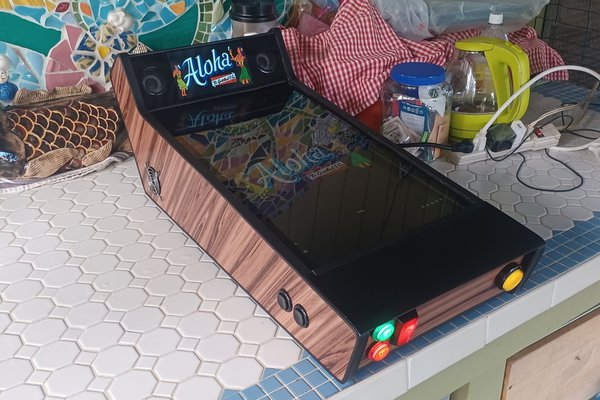 Bartop Virtual Pinball Cabinet