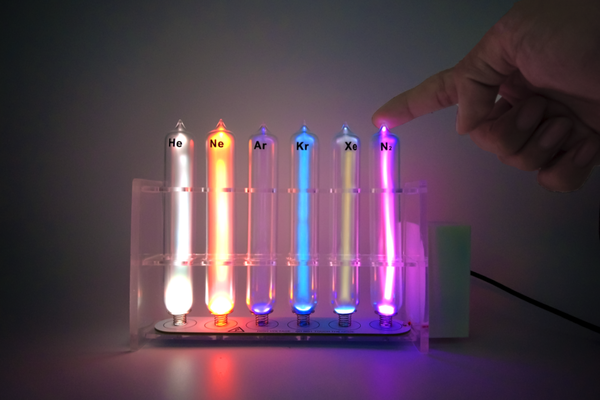 Make Noble Gas Glass-sealed Tubes in Your Home