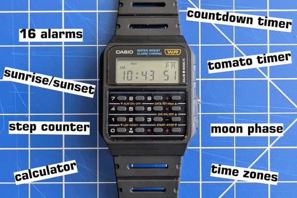 Upgrading the Casio CA-53W
