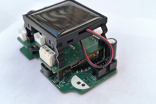 Supercapacitor Solar IoT for High-Power Actuation