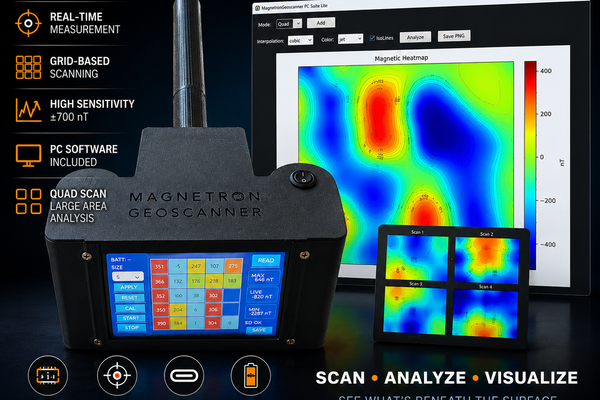 Magnetron Geoscanner Basic V2 – Portable Magnetic