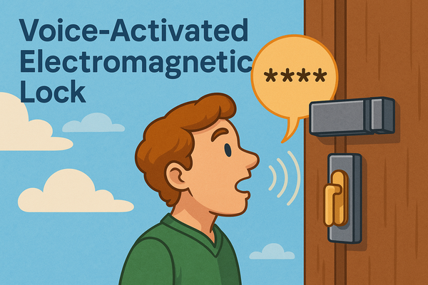 Autonomous Voice-Activated Electromagnetic Lock