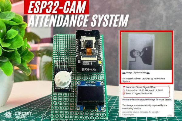 ESP32-CAM Face Recognition Attendance System