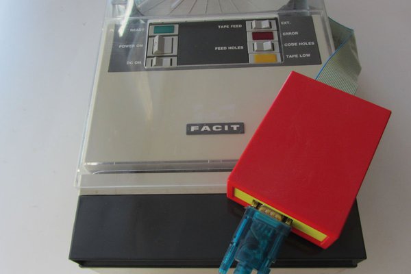 Serial Interface for a paper tape punch