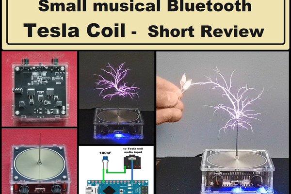 Short review of small music Tesla Coil