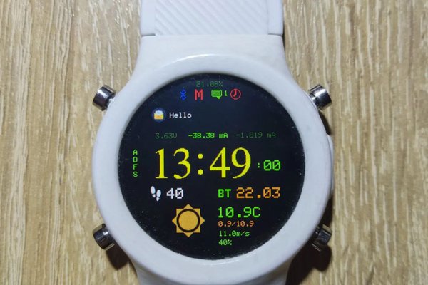 nRF52 DIY Smartwatch