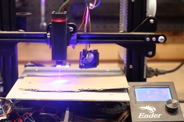 Old 3D Printer to Laser Engraver Conversion