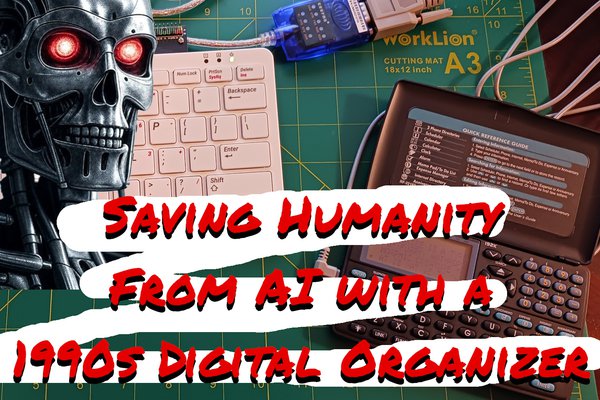 Saving Humanity From AI With a 1990s PDA