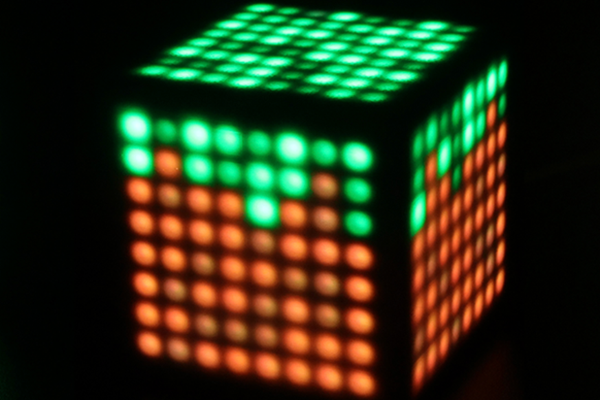 Interactive Minecraft Cube