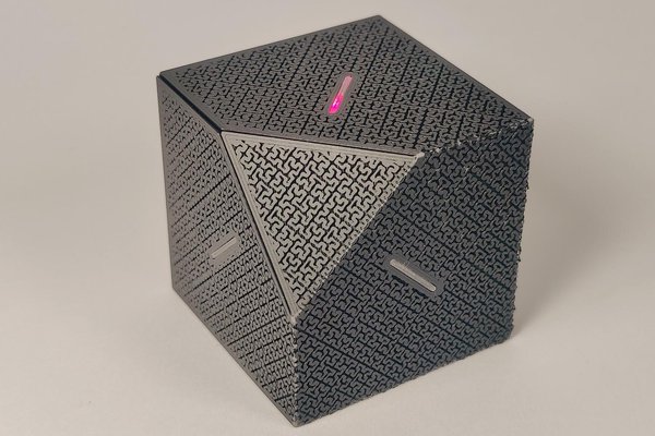FlipBuddy - open source flip-to-track desk cube