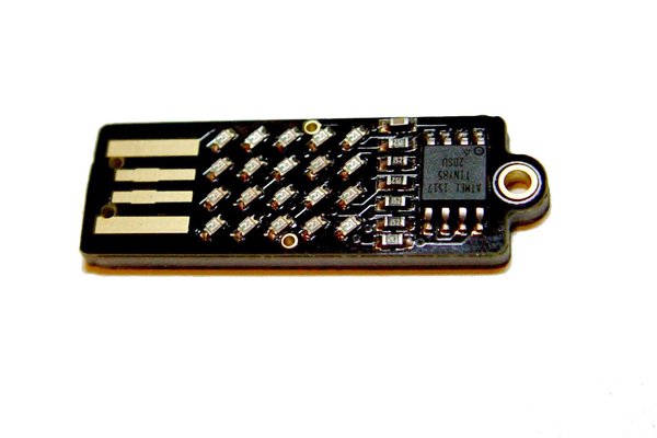 Supercapacitor powered LED jewelry