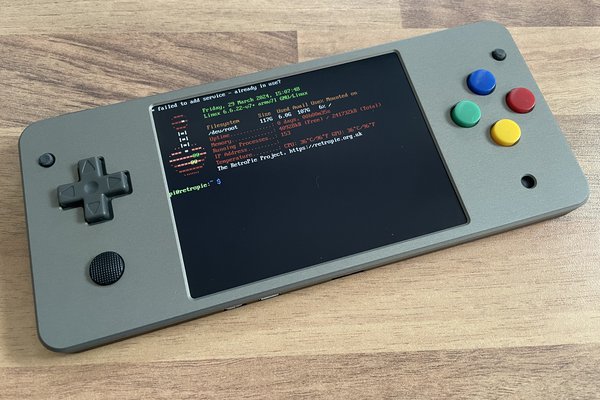 Pico Held XL -Aluminum Raspberry Pi Retro Handheld