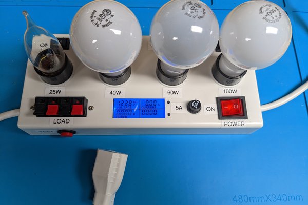 Deluxe A.C. Light Bulb Current Limiter