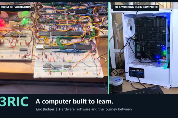 3RIC: A Homebrew 6502 Computer, Built to Learn