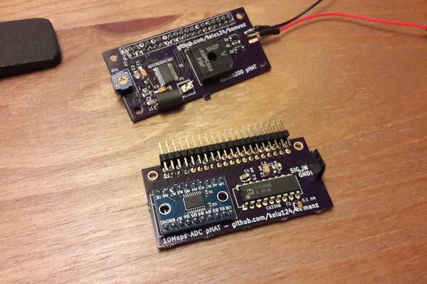 20Msps+ ADC RaspberryPi HAT