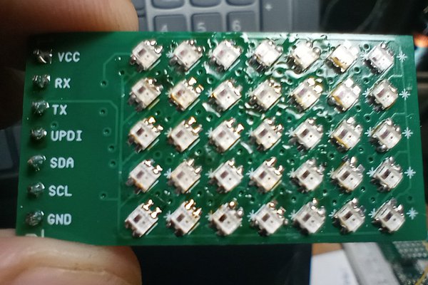 5x7 RGB led Display
