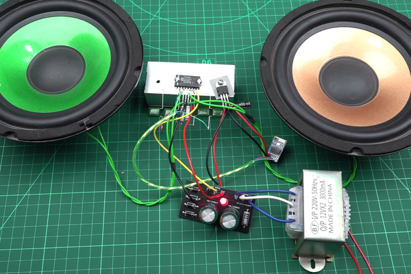 Bluetooth Speaker Amplifier Circuit