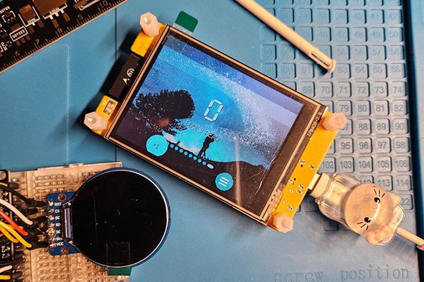 ESP32 Personal Library Console