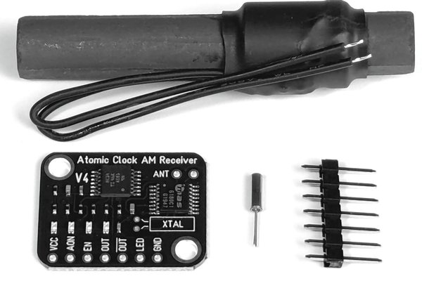 60kHz Atomic Clock Receiver V4 (WWVB, MSF, JJY60)