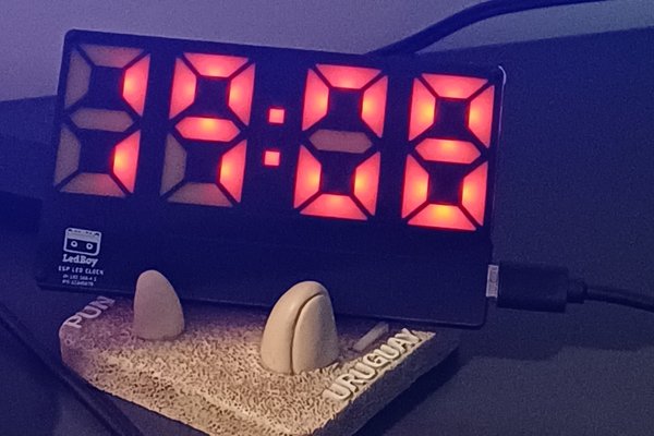 PCB Led dispaly wifi clock