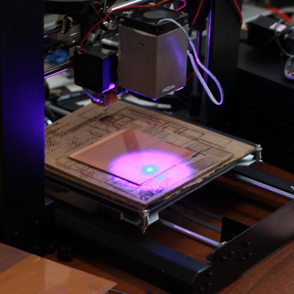 Diode Laser Etching of a PCB. DIY From a to Z. | Hackaday.io