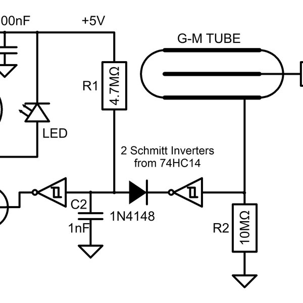 Simple Geiger-Müller Tube Interface | Hackaday.io