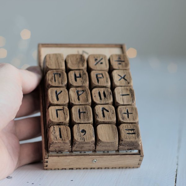 Cistercian wooden keyboard | Hackaday.io