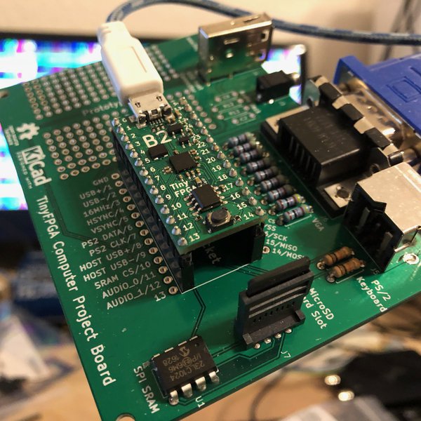 TinyFPGA Computer Project Board | Hackaday.io